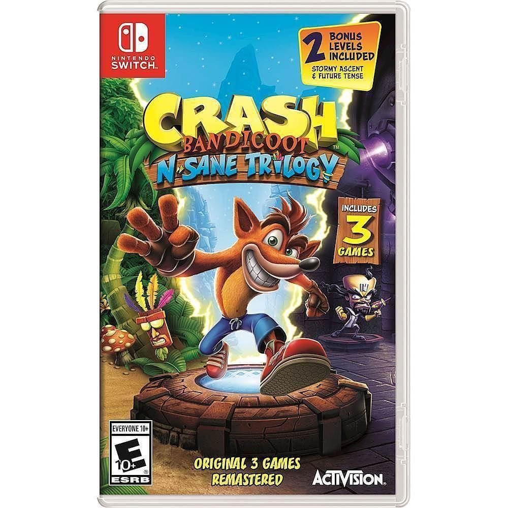 Jogo Crash Beicoot N. Sane Trilogy Para Nintendo