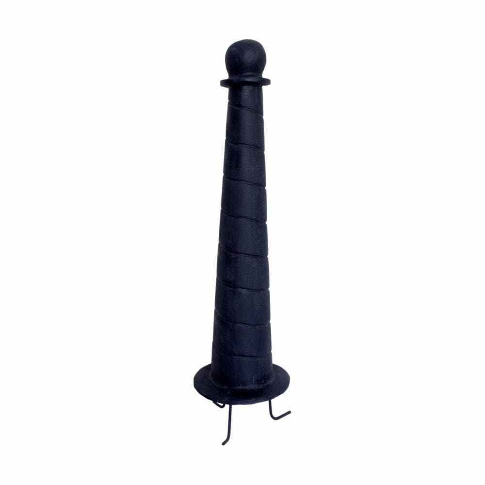 Balizador Cônico 70cm Fradinho 01un Ferro Fundido