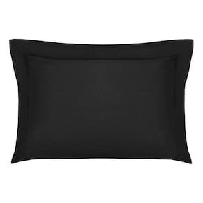 Fronha Avulsa Cetim 300 Fios 50X90Cm Naturalle Preto