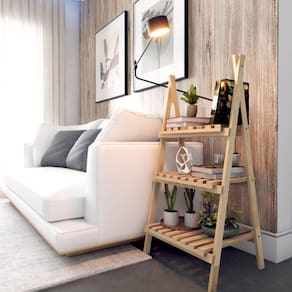 Estante Decorativa Para Plantas E Livros