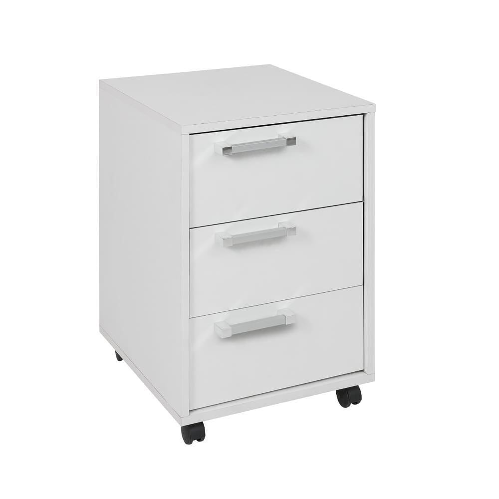 Gaveteiro Multiuso Smart 3 gavetas Branco - Ciplafe