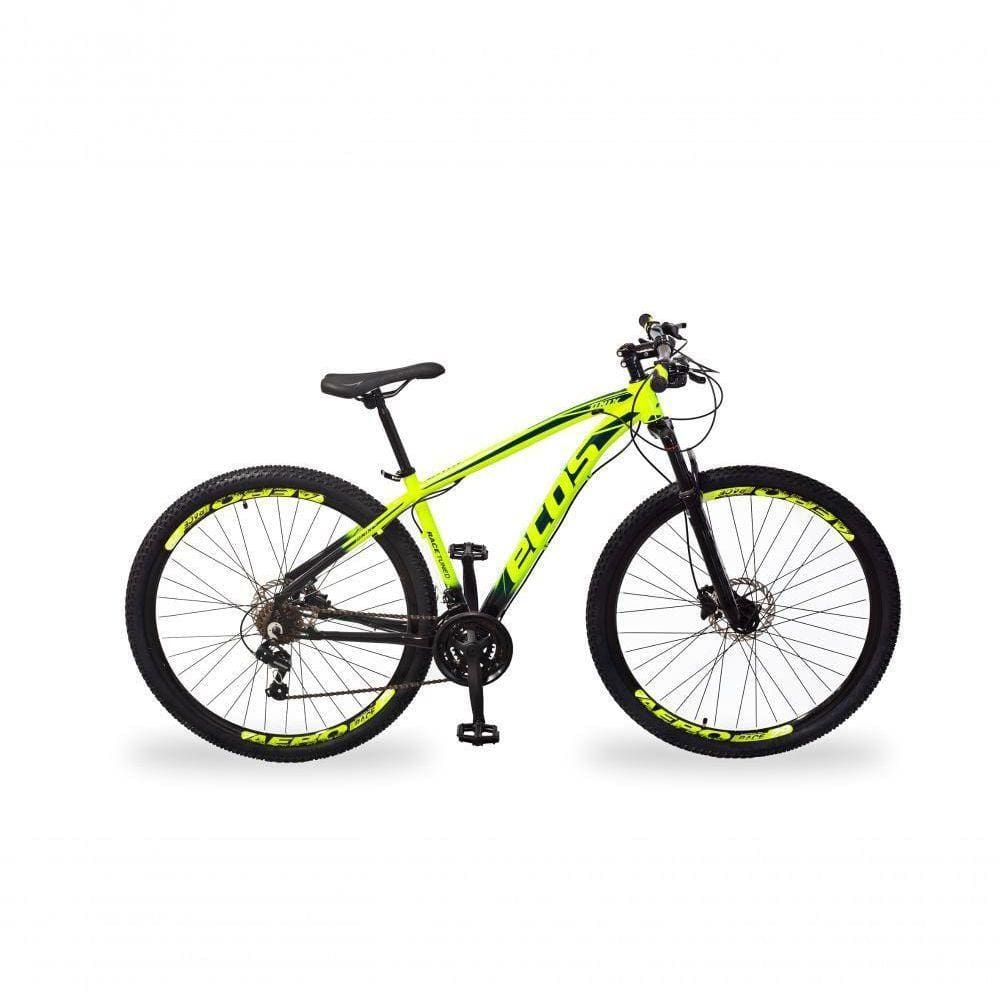 Bicicleta Aro 29 Ecos 21M Amarelo e Preto 17” Amarelo