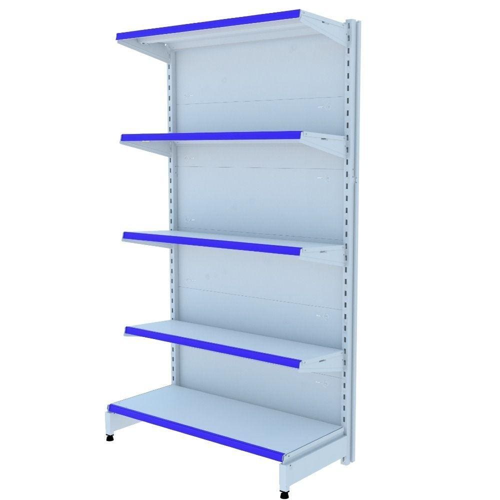 Gondola Parede 196 Amapa Flex 60 Inicial Branco Fx Azul