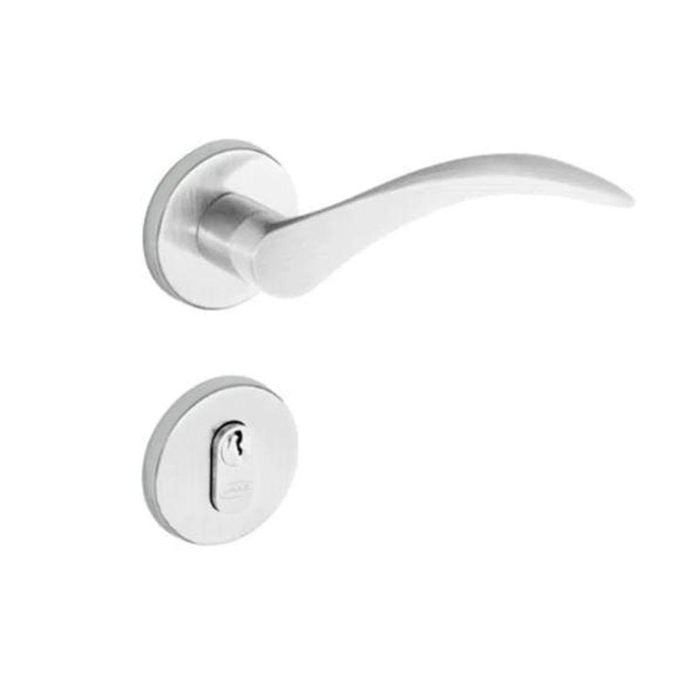 Fechadura Externa Icaro - 55Mm - Cromo Acetinado - Imab