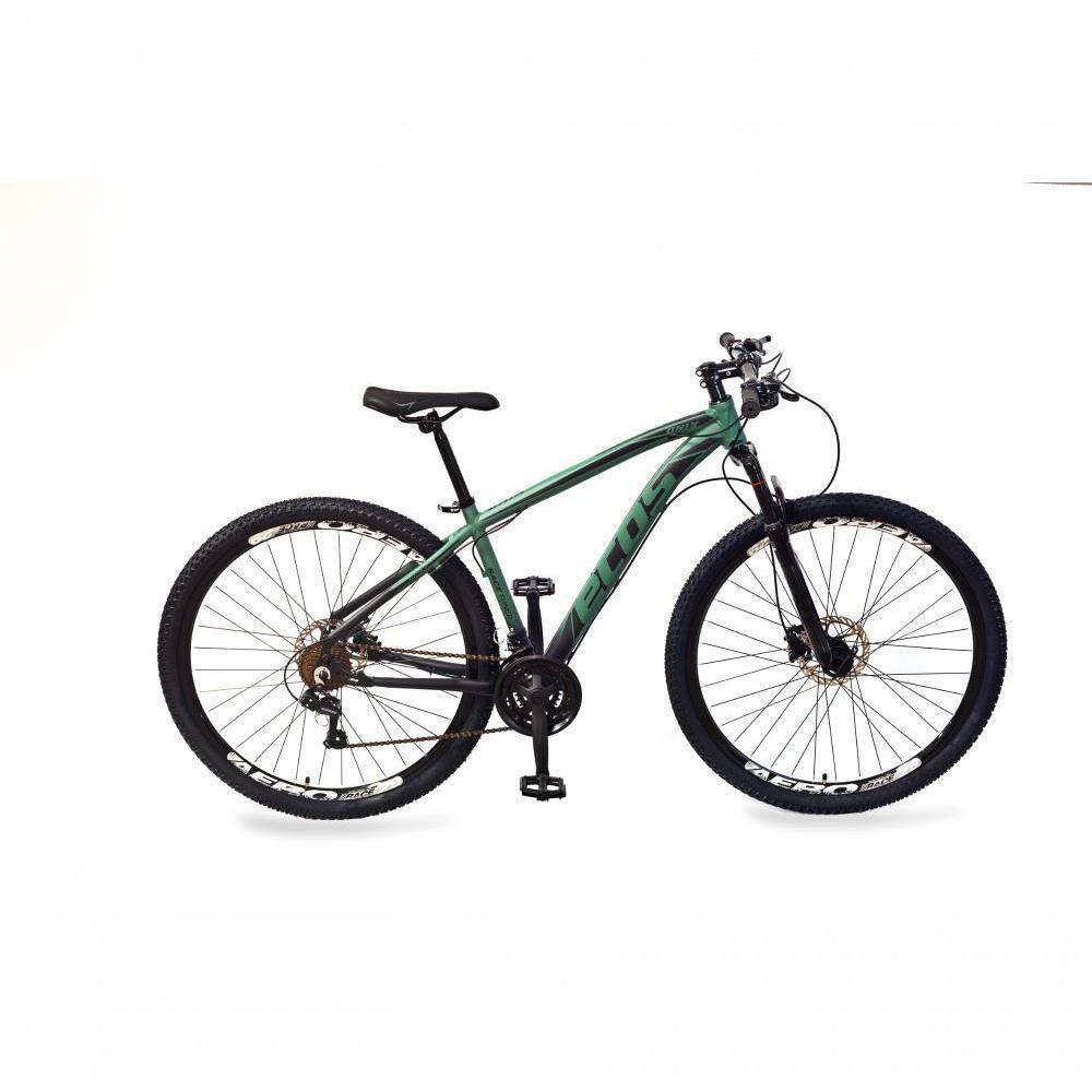 Bicicleta Aro 29 24 Marchas Verde Exercito E Preto/preto