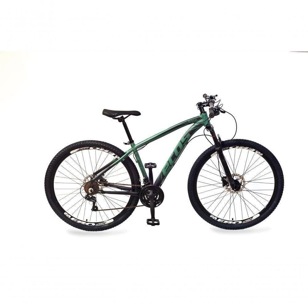 Bicicleta Aro 29 24 Marchas Verde Exercito E Preto/preto