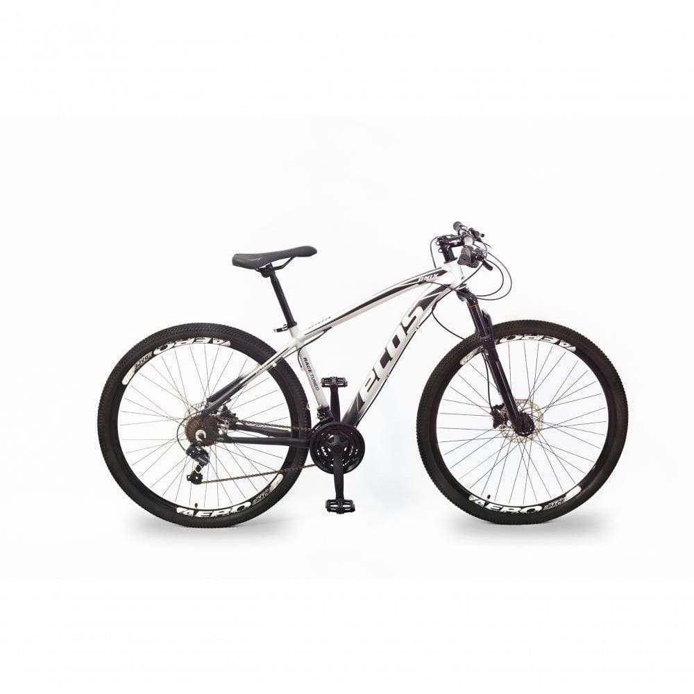 Bicicleta Aro 29 24 Marchas Shimano Prata E Preto/preto