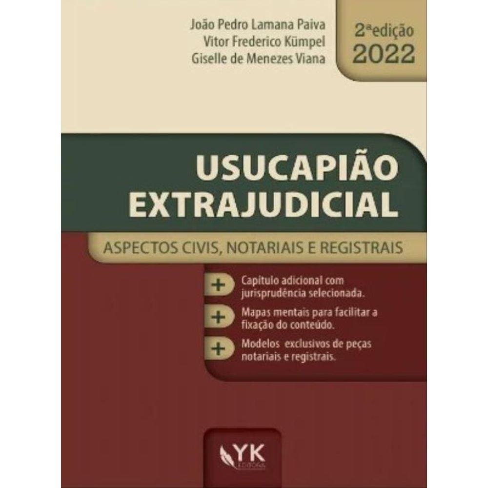 Usucapião Extrajudicial - 2ª Edição - 2022