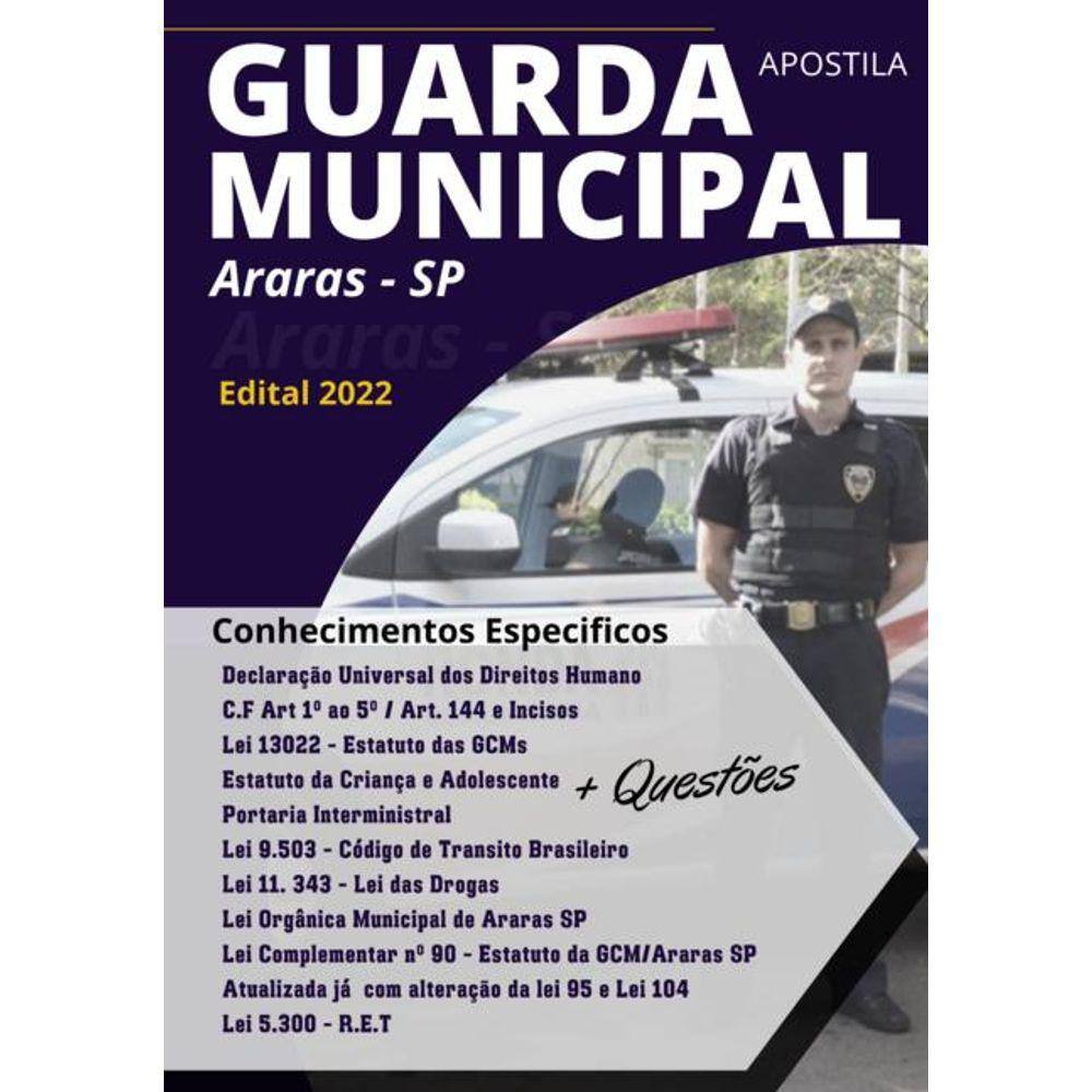 Concurso GM Ipatinga - Legislação Extravagante - Estatuto Geral