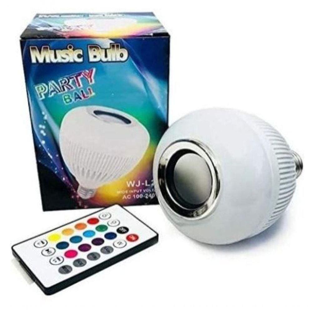 Lampada Led Rgb Musical Bluetooth