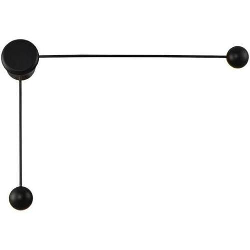 Arandela Compass Duo 10W 2700K Preto Fosco Biv Avant