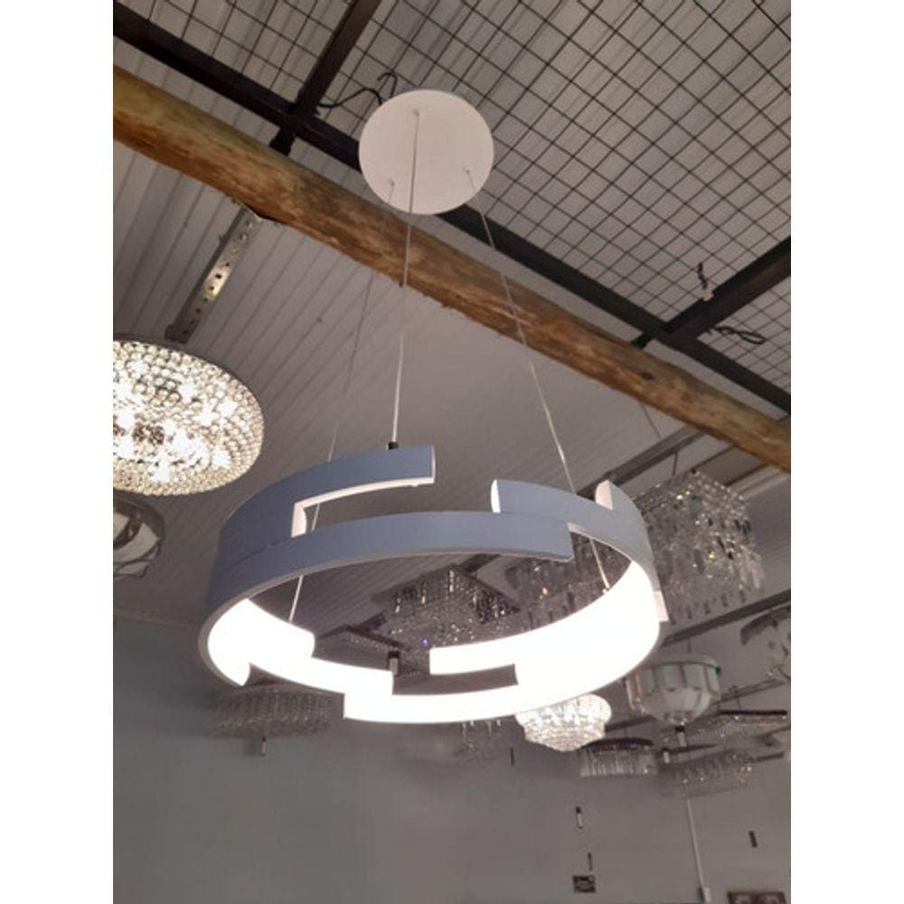 Pendente Em Led Branco