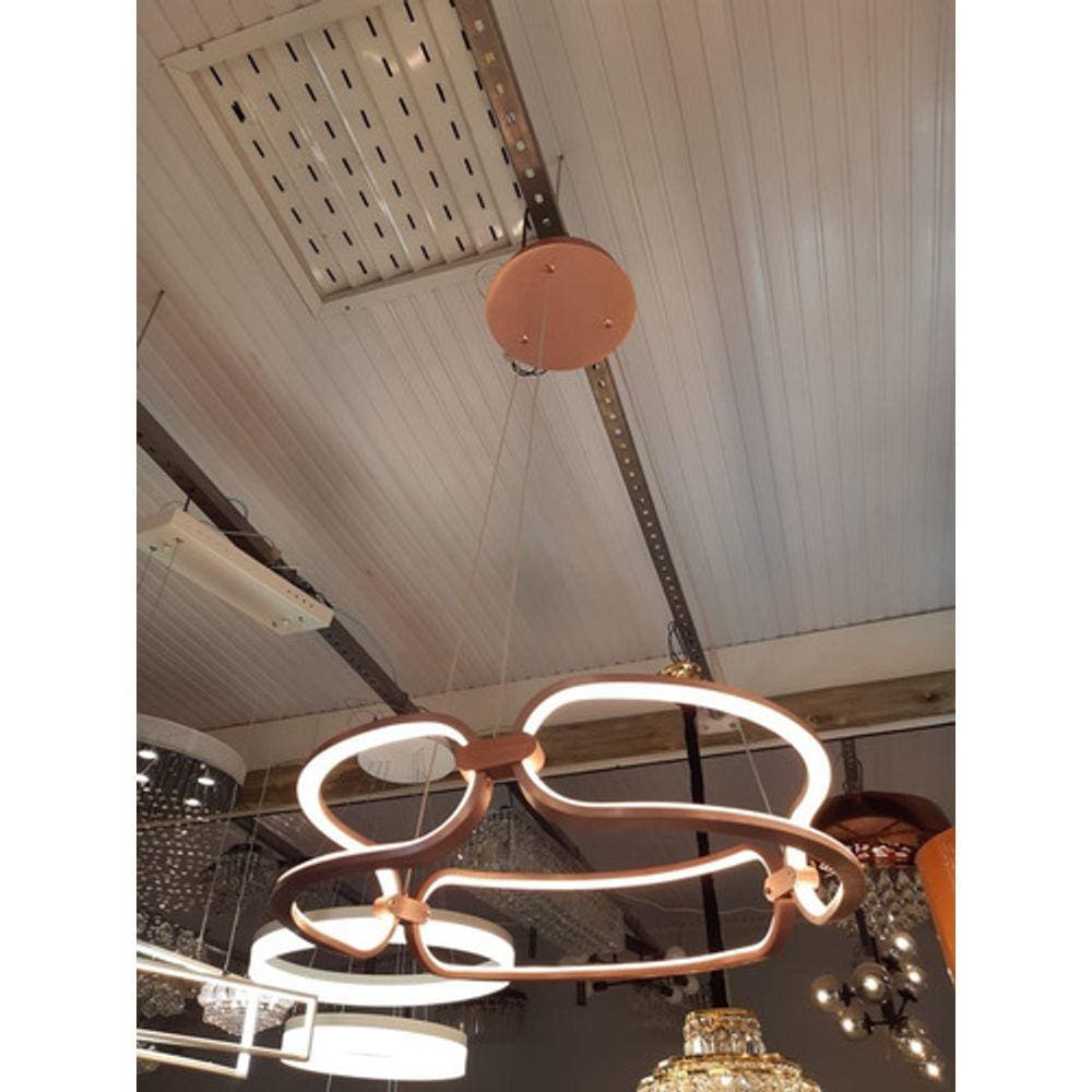 Pendente Em Led Cobre