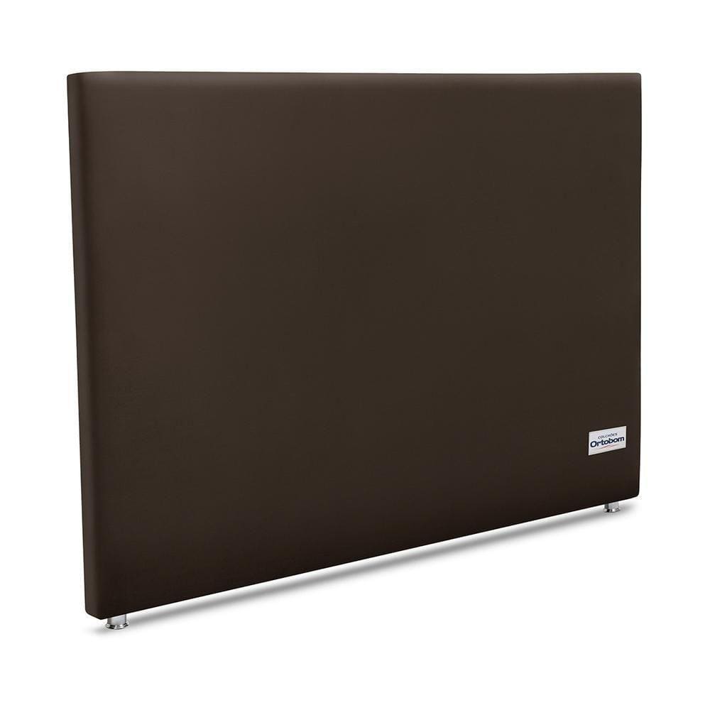 Cabeceira Sena Veluto Marrom King 12x188x125 Camurça