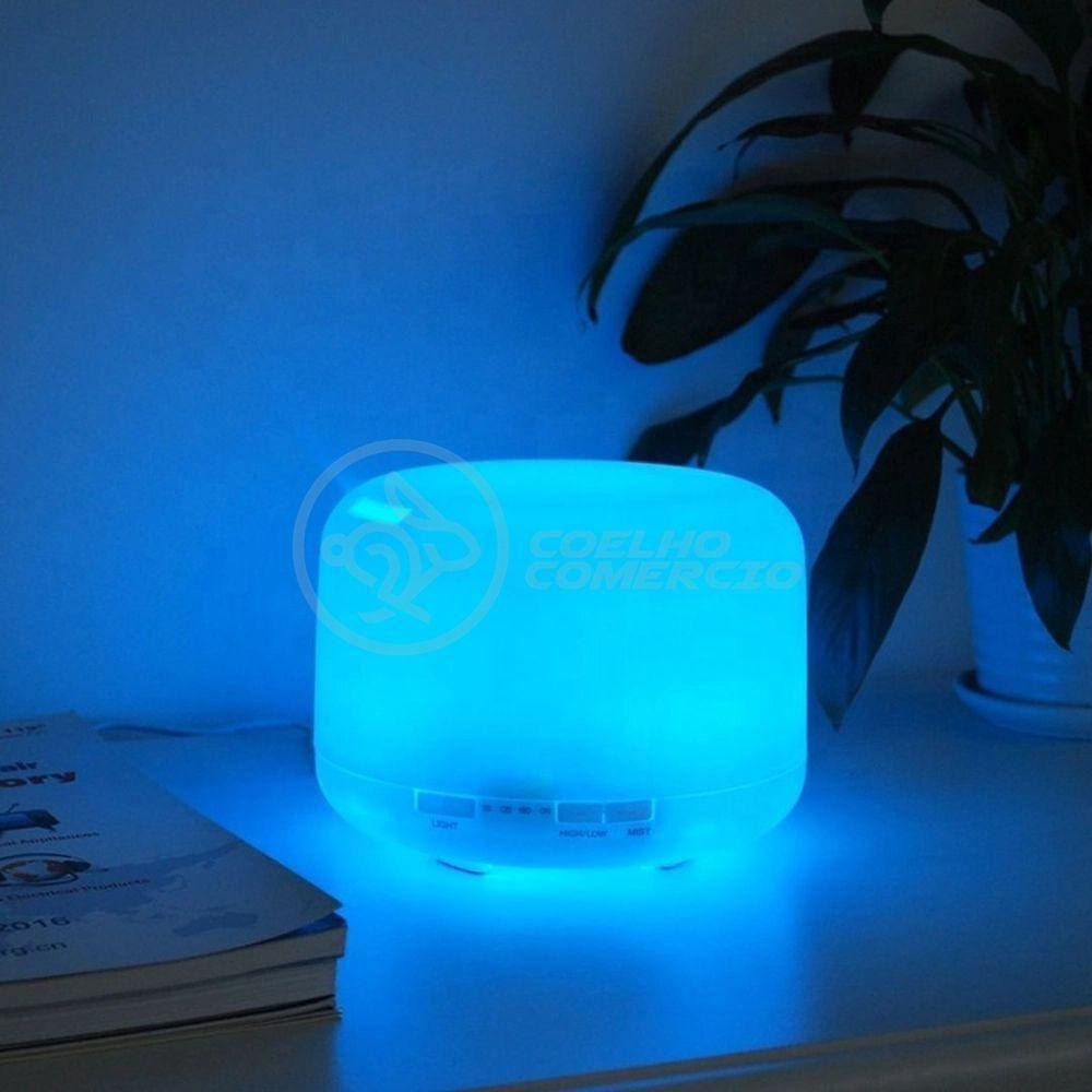 Aromatizador Umidificador Eletrônico Luz De Led Rgb 300ml 13