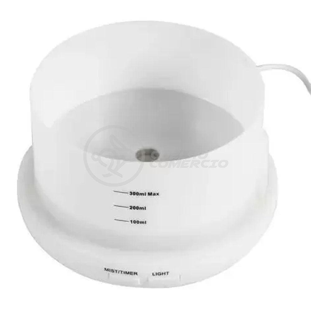 Aromatizador Umidificador Eletrônico Luz De Led Rgb 300ml 26