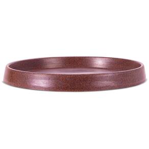 Prato para Vaso de Planta Redondo Café 24cm Afort
