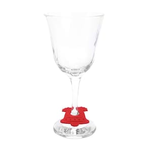 Jg C/8pç Marcadores De Taça Vermelho 1x5x5cm 1106893