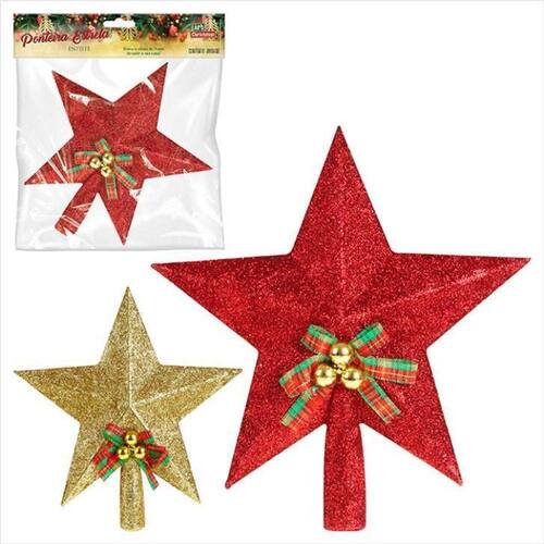Estrela Ponteira Arvore De Natal 20Cm | Casas Bahia Estrela Ponteira Arvore De Natal 20Cm | Casas Bahia