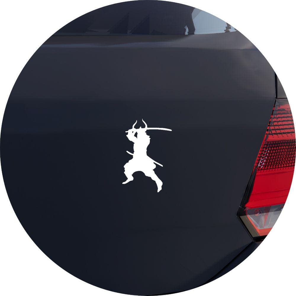 Adesivo de Carro Samurai Com Espada