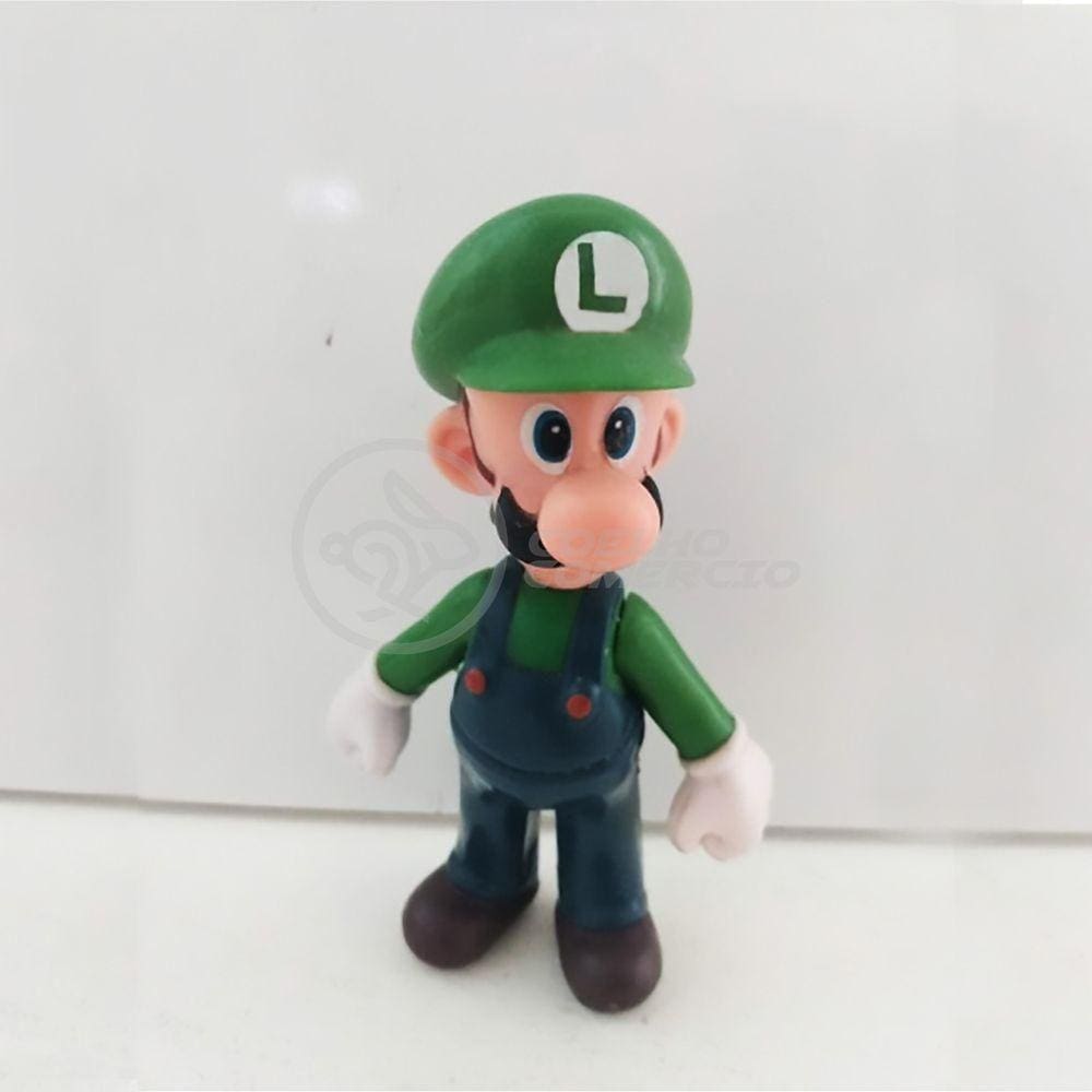 Boneco Action Figure Luigi Articulado 23cm Super Mario World