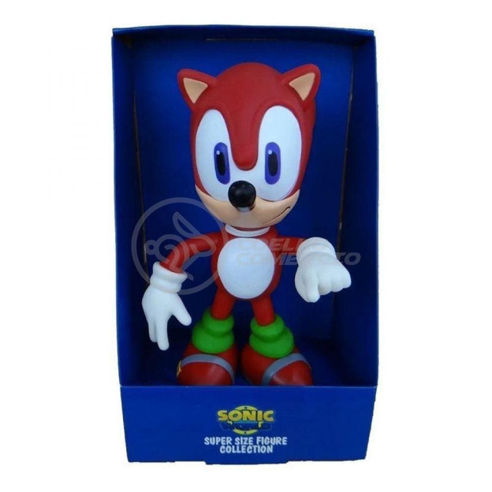 Boneco Action Figure Knuckles The Echidna Articulado 23cm