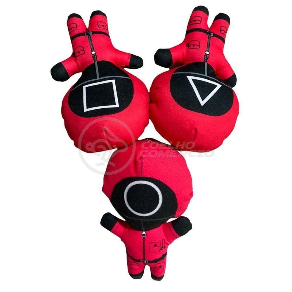 Boneco De Pelucia Squid Game Round 6 Netflix 26Cm