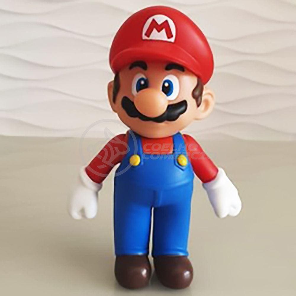 Boneco Action Figure Mario Colecion. 23Cm - Super Mario