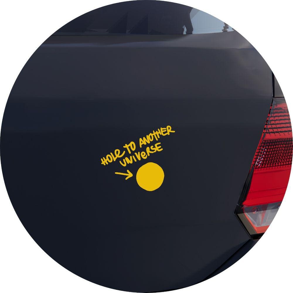Adesivo de Carro Universo Buraco Negro