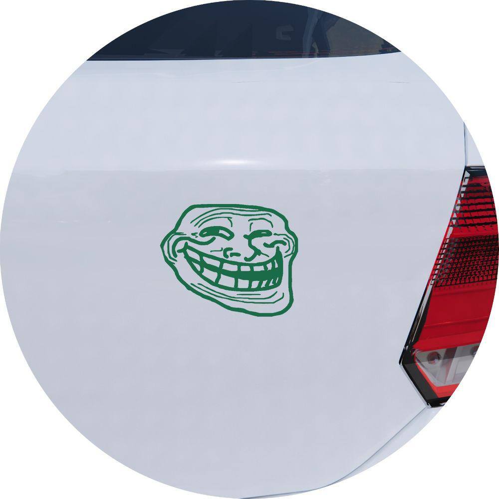 Meme Anime Face Vinyl Decal 