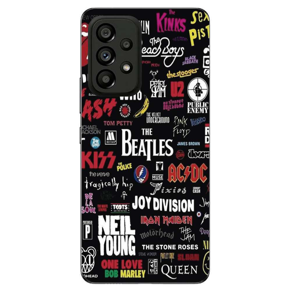 Capa Case Capinha Samsung Galaxy A53 Masculina Bandas