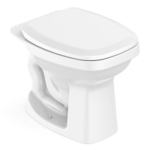 Kit Vaso Sanitário Convencional com Assento Like Celite Branco Brilhante