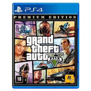 Grand Theft Auto GTA V Premium Edition (PS4 / Playstation 4) 