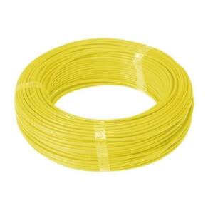 Cabo Flexivel 4mm 450 750v Amarelo Fillvalle 100 Metros