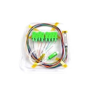 Cabo Optico Splitter Evus Opf-plc1x8-sc/apc Plc 1x8 1m