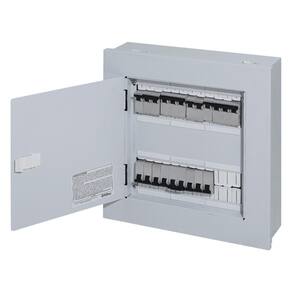 Quadro dist compacto trifásico 80a 21disj din sobrepor+geral