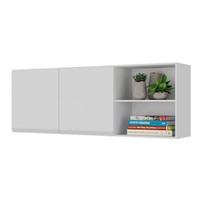Armário De Cozinha Aéreo 150 Cm 2 Portas Mp3741.891 Branco