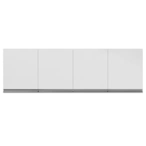 Armário Aéreo Cozinha Andréia 4 Portas 160 Cm Branco 1842