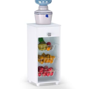 Balcão Fruteira Cozinha 1 Gaveta Monalisa Branco 202