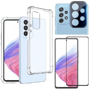 Capinha + Película 3D + Película De Câmera Samsung A53 5G