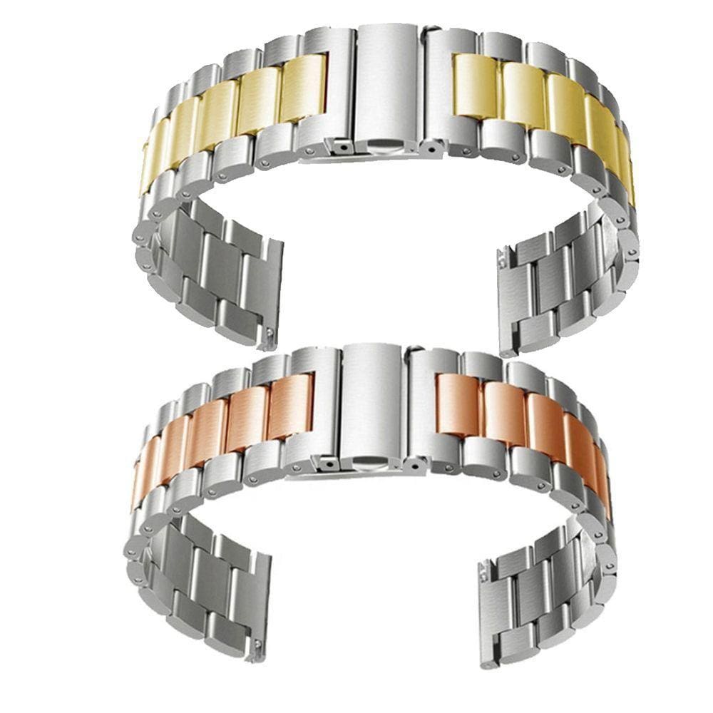 2 Pulseiras Smartwatch Relogio Inteligente Inox Smartband