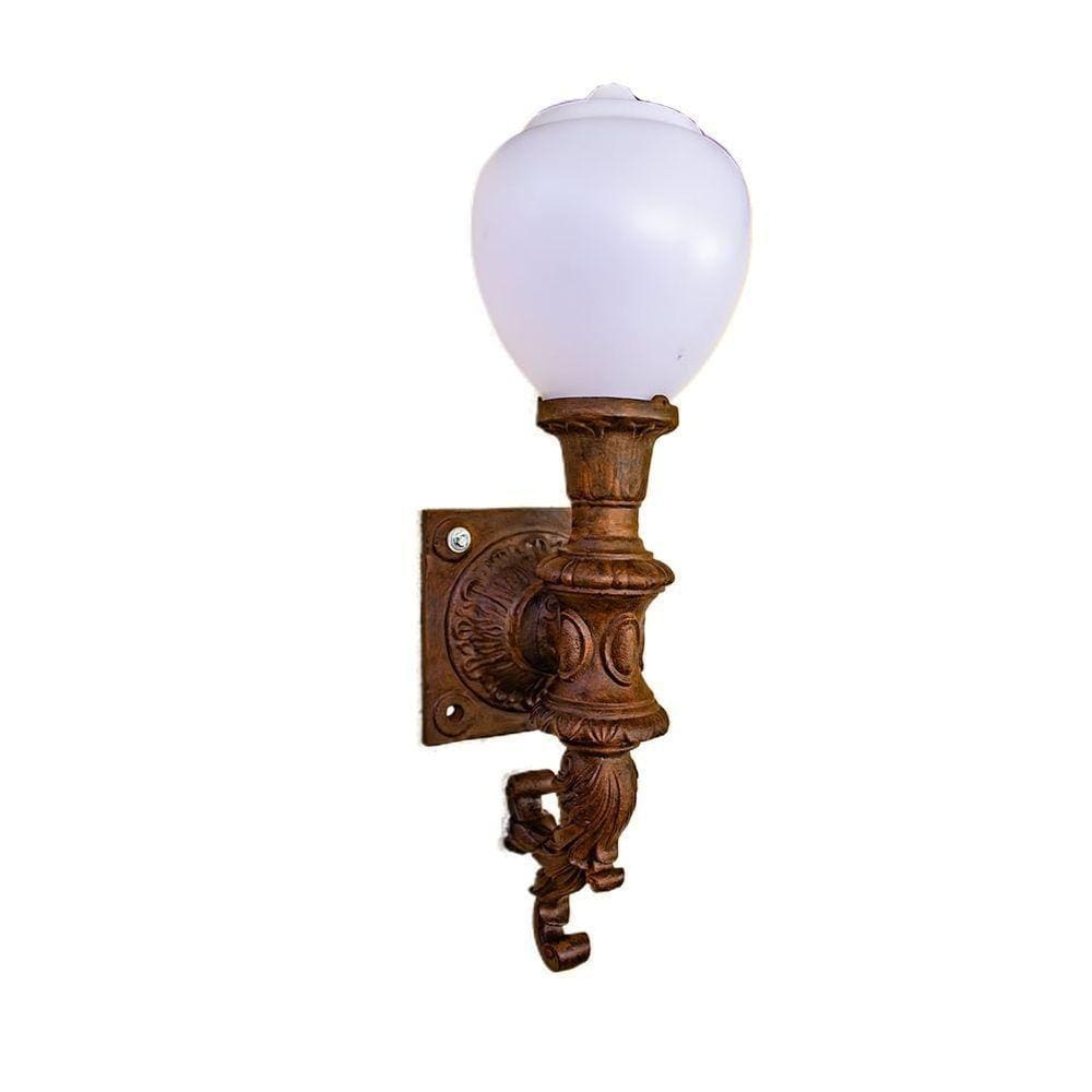 Aplique Izette Tocheiro Luminária Ferro Fundido Pronto Artes