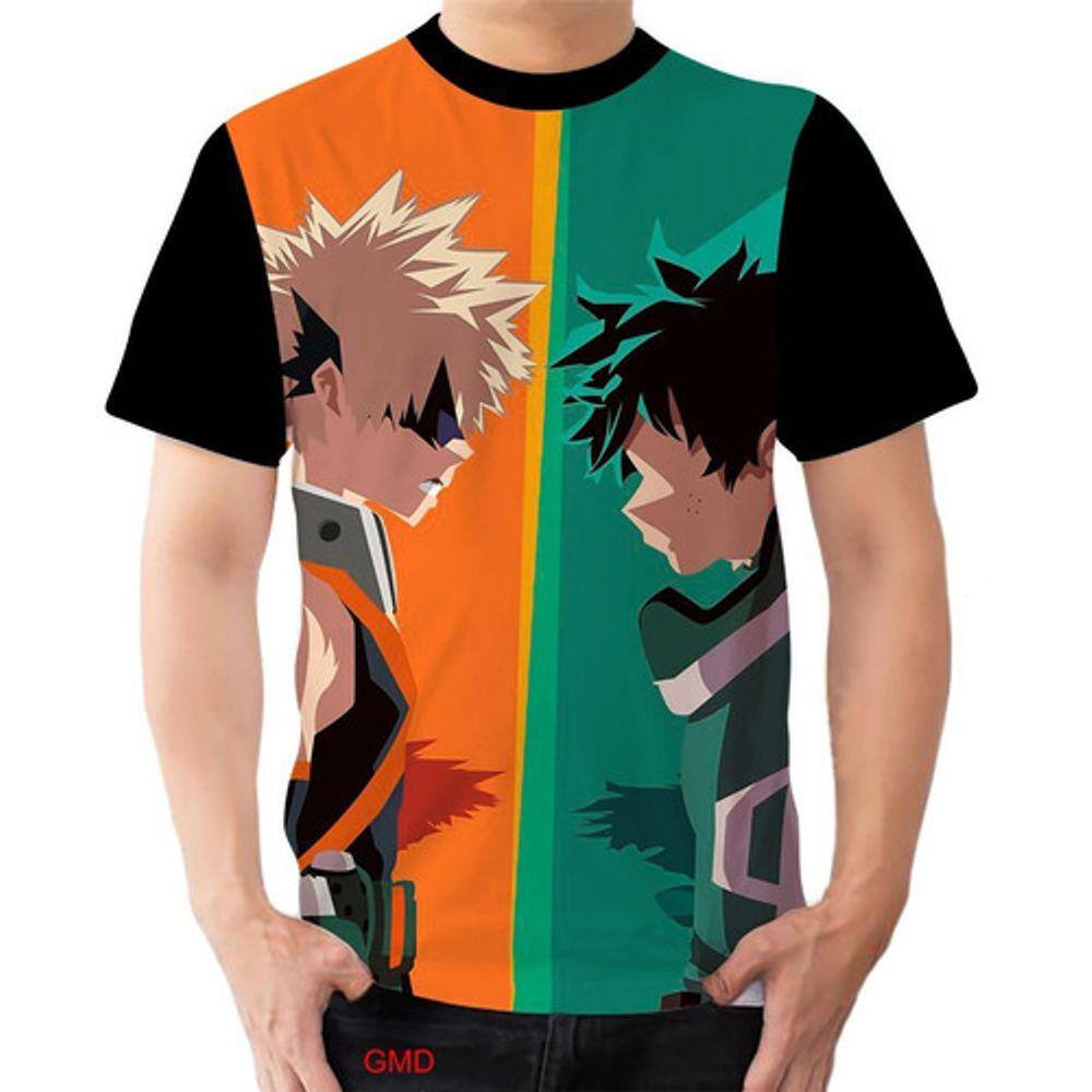 Camiseta Boku No Hero Academia Anime Manga Serie Nerd Filme