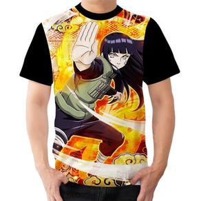 Camiseta Camisa Neji Hyuga Anime Naruto Desenho Japonês