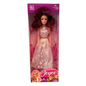 Boneca Joyce Noiva Morena Art Brink
