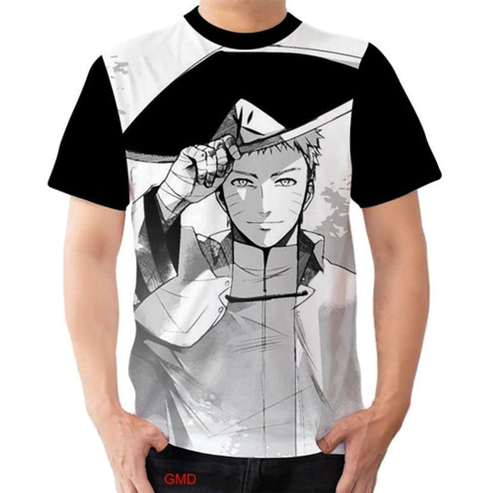 camisa camiseta do Sasuke Uchiha Naruto