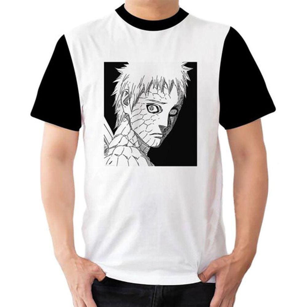 Camiseta Camisa Personalizada Anime Naruto Obito Uchiha 04