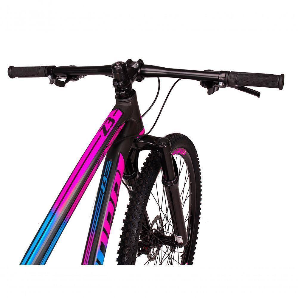 deep sky blue、ピンク、黒　へり Bicicleta Dropp Z3 Aro 29 Câmbios | Casas Bahia