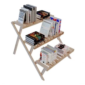 Estante Madeira Pinus Decorativa Para Livros
