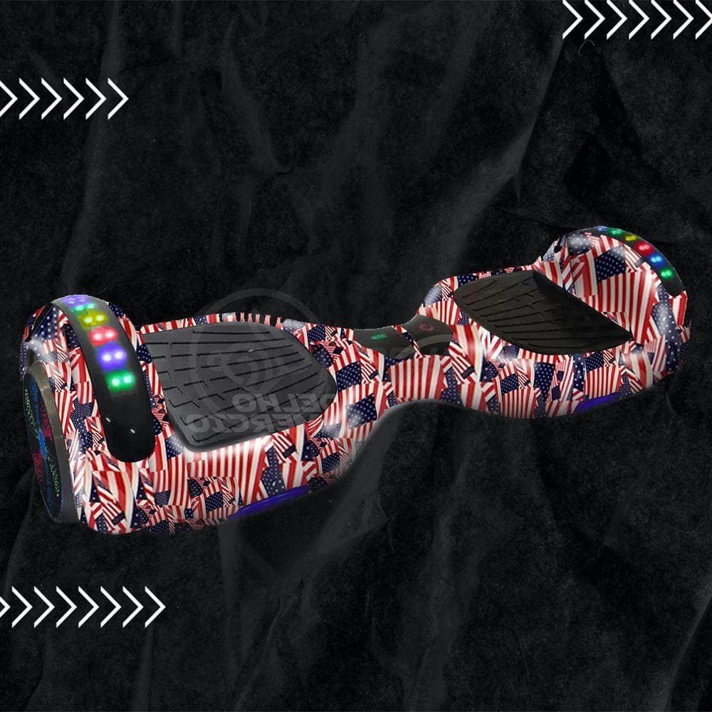 Hoverboard Esporte Skate Elétrico Adesivo America - Usa Nº18